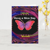 Grußkartenvorlage Karte (Gelbe Blume)