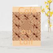 Grußkartenvorlage Karte (Gelbe Blume)