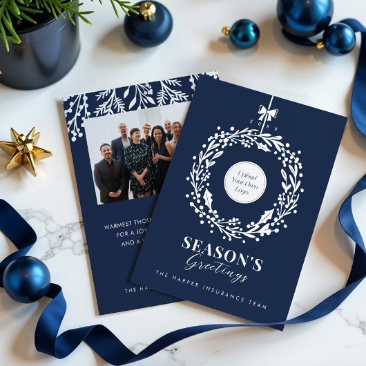 Grußkonzert und Foto der Saison Feiertagskarte