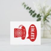 Grußwort für Spanisch Postkarte (Stehend Vorderseite)