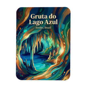 Gruta do Lago Azul Brasilien Magnet