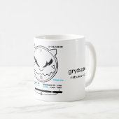 Grydscaen-Animes-Logo "Schwarze Holen" Kaffeetasse (VorderseiteRechts)