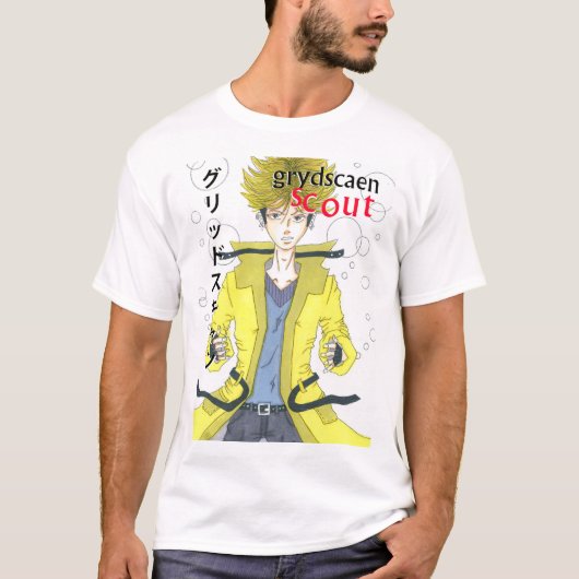 Grydscaen: Manga Rom Hacker Tshirt (Vorderseite)