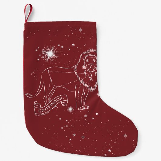 GRYFFINDOR™ Constellation Graphic Kleiner Weihnachtsstrumpf (Vorderseite)