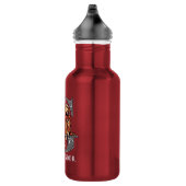 GRYFFINDOR™ Crosshatched Emblem Edelstahlflasche (Rechts)