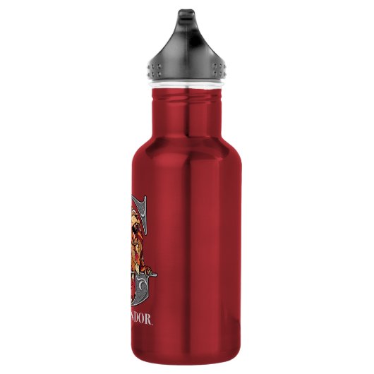 GRYFFINDOR™ Crosshatched Emblem Edelstahlflasche (Rechts)