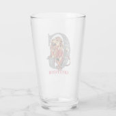 GRYFFINDOR™ Crosshatched Emblem Glas (Rückseite)