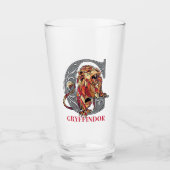 GRYFFINDOR™ Crosshatched Emblem Glas (Vorderseite)