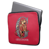 GRYFFINDOR™ Crosshatched Emblem Laptopschutzhülle (Vorderseite Links)