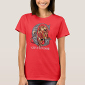 GRYFFINDOR™ Crosshatched Emblem T-Shirt (Vorderseite)