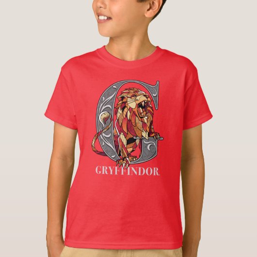 GRYFFINDOR™ Crosshatched Emblem T-Shirt (Vorderseite)