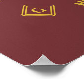 GRYFFINDOR™ Determination Courage Bravery Crest Poster (Ecke)