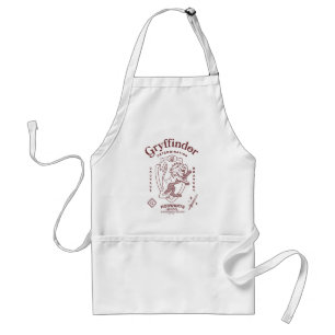 GRYFFINDOR™ Entschlossenheit Mut Tapferkeit Wappen Schürze