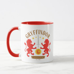 GRYFFINDOR™ Haus Doppellöwenschwert Grafik Tasse