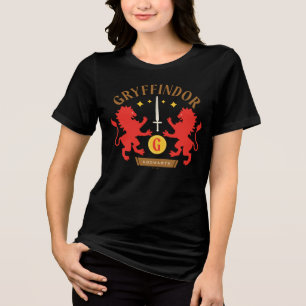 GRYFFINDOR™ Haus Doppellöwenschwert Grafik Tri-Blend Shirt