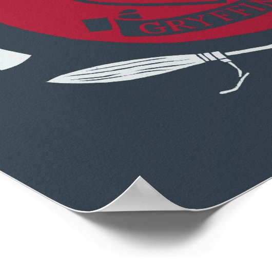 GRYFFINDOR™ Holiday Bauble Graphic Poster (Ecke)