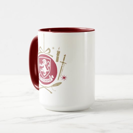GRYFFINDOR™ Holiday Bauble Graphic Tasse (Vorderseite Links)