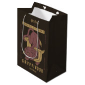 GRYFFINDOR™ House Brave at Heart Mittlere Geschenktüte (Vorderseite Schrägansicht)