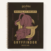 GRYFFINDOR™ House Brave at Heart Notizblock (Vorderseite)