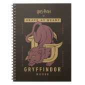 GRYFFINDOR™ House Brave at Heart Notizblock (Vorderseite)