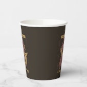 GRYFFINDOR™ House Brave at Heart Pappbecher (Links)