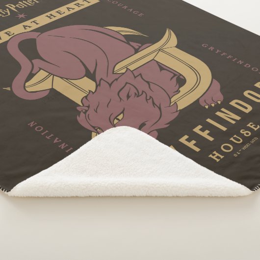 GRYFFINDOR™ House Brave at Heart Sherpadecke (3/4)