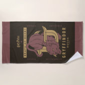 GRYFFINDOR™ House Brave at Heart Strandtuch (Vorderseite)