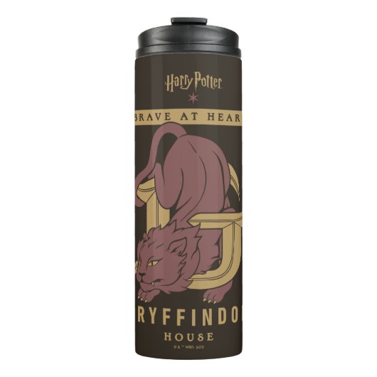 GRYFFINDOR™ House Brave at Heart Thermosbecher (Vorderseite)