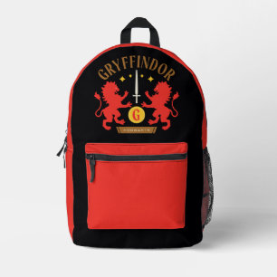GRYFFINDOR™ House Double Lion Sword Graphic Bedruckter Rucksack