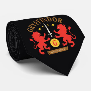 GRYFFINDOR™ House Double Lion Sword Graphic Krawatte