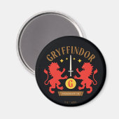 GRYFFINDOR™ House Double Lion Sword Graphic Magnet (Vorderseite/Rückseite)