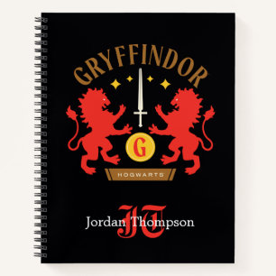 GRYFFINDOR™ House Double Lion Sword Graphic Notizblock