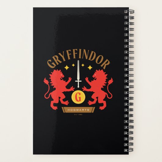 GRYFFINDOR™ House Double Lion Sword Graphic Planer (Rückseite)