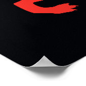 GRYFFINDOR™ House Double Lion Sword Graphic Poster (Ecke)