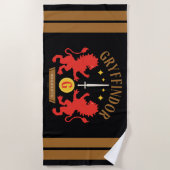 GRYFFINDOR™ House Double Lion Sword Graphic Strandtuch (Vorderseite)