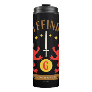 GRYFFINDOR™ House Double Lion Sword Graphic Thermosbecher