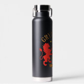 GRYFFINDOR™ House Double Lion Sword Graphic Trinkflasche (Vorne)