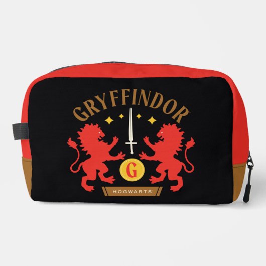 GRYFFINDOR™ House Double Lion Sword Graphic Waschbeutel (Vorderseite)