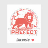 GRYFFINDOR™ Präfektes Abzeichen Aufkleber (Blatt)