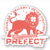 GRYFFINDOR™ Präfektes Abzeichen Aufkleber (Vorderseite)
