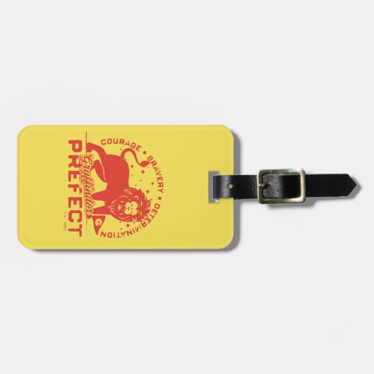GRYFFINDOR™ Präfektes Abzeichen Gepäckanhänger (Vorderseite horizontal)