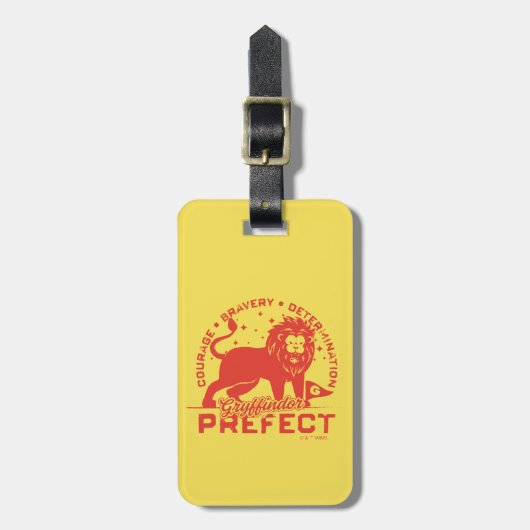 GRYFFINDOR™ Präfektes Abzeichen Gepäckanhänger (Vorderseite vertikal)