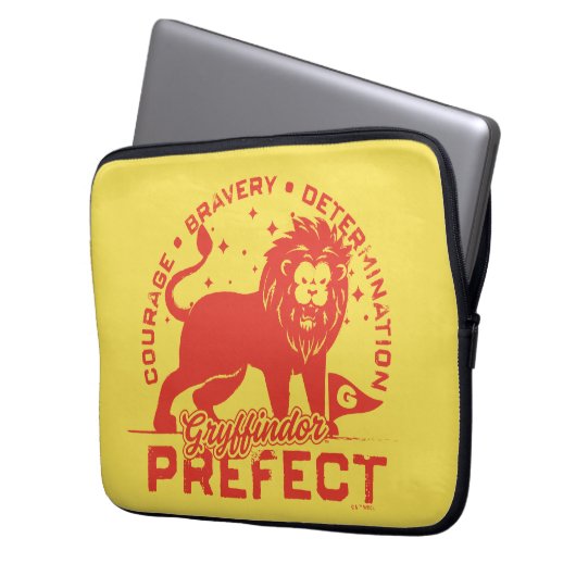 GRYFFINDOR™ Präfektes Abzeichen Laptopschutzhülle (Vorderseite Links)
