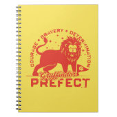 GRYFFINDOR™ Präfektes Abzeichen Notizblock (Vorderseite)