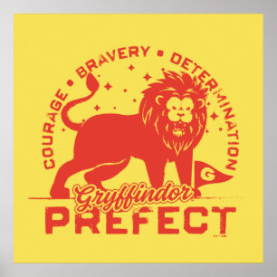 GRYFFINDOR™ Präfektes Abzeichen Poster
