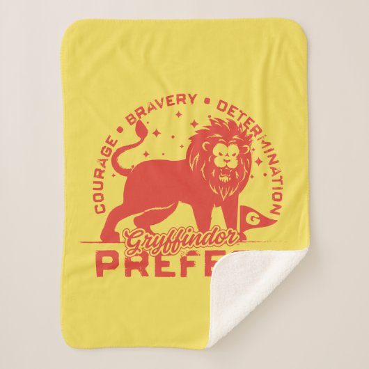 GRYFFINDOR™ Präfektes Abzeichen Sherpadecke (Vorderseite)