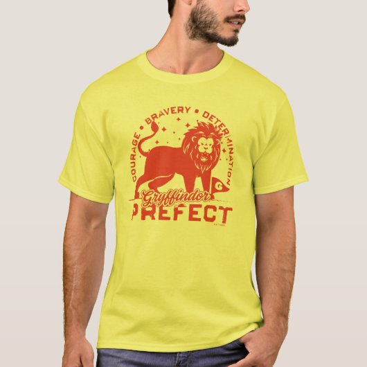 GRYFFINDOR™ Präfektes Abzeichen T-Shirt (Vorderseite)