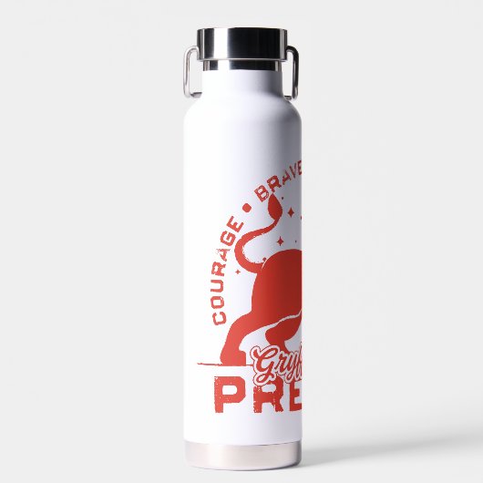 GRYFFINDOR™ Präfektes Abzeichen Trinkflasche (Vorne)