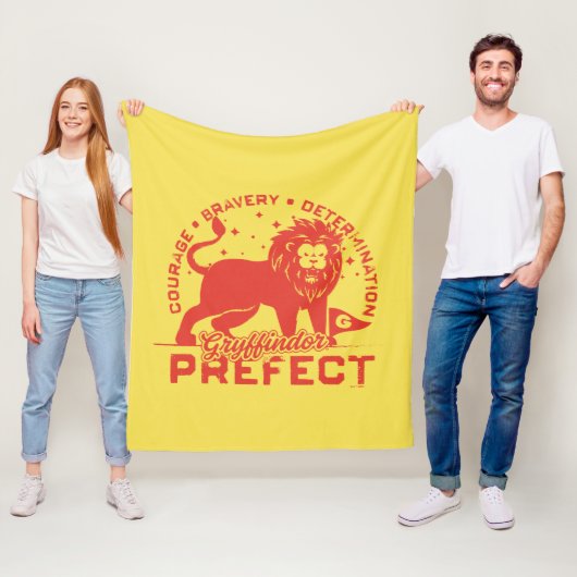 GRYFFINDOR™-Prefektenabzeichen Fleecedecke (Beispiel)