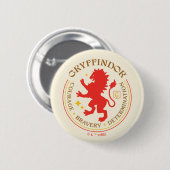 GRYFFINDOR™ Red Lion House Pride Abzeichen Button (Vorne & Hinten)